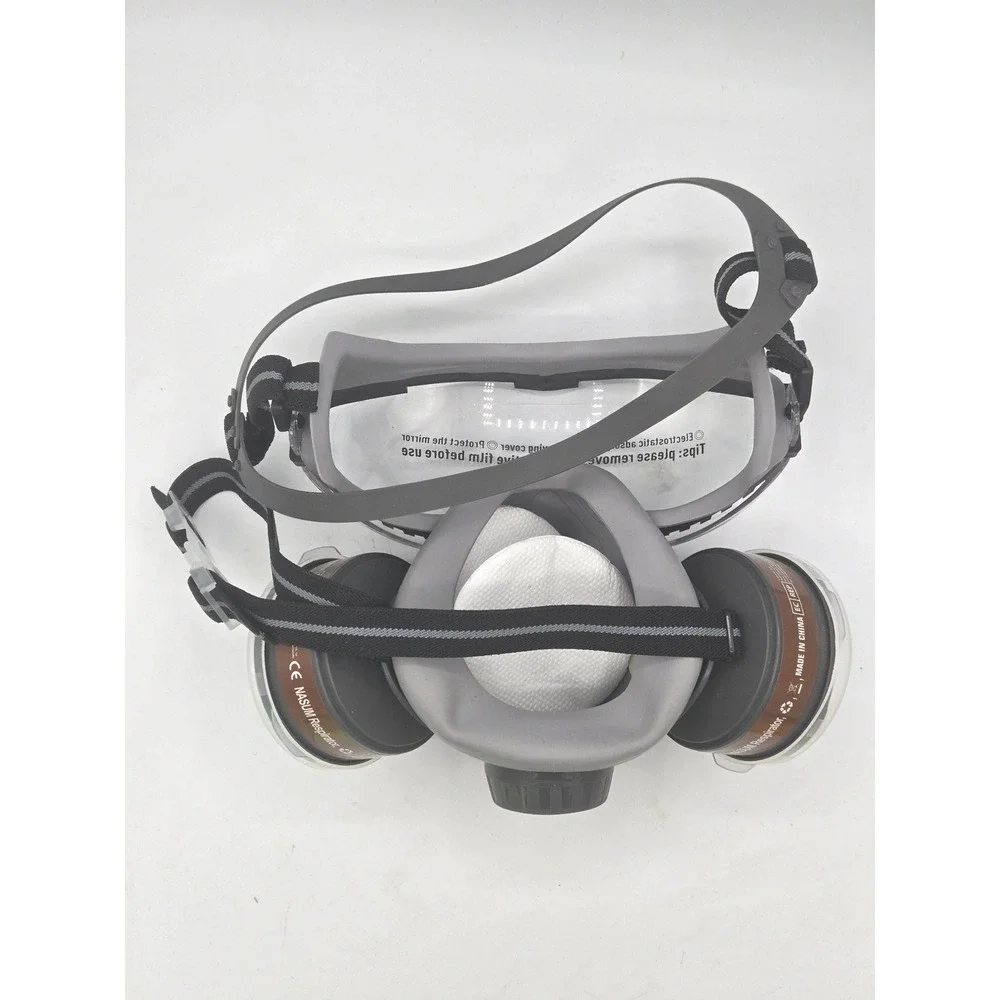 NASUM Full-Face Respirator Mask (Integrated Eye Protection)